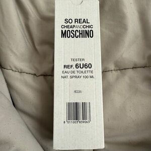 Moschino So Real Eau de Toilette Tester
